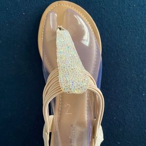 Pierre Dumas Sandals, Nude, Size 10 BRAND NEW!